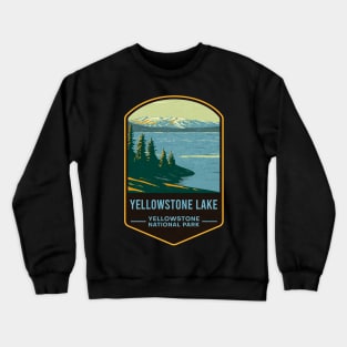 Yellowstone Lake Yellowstone National Park Crewneck Sweatshirt